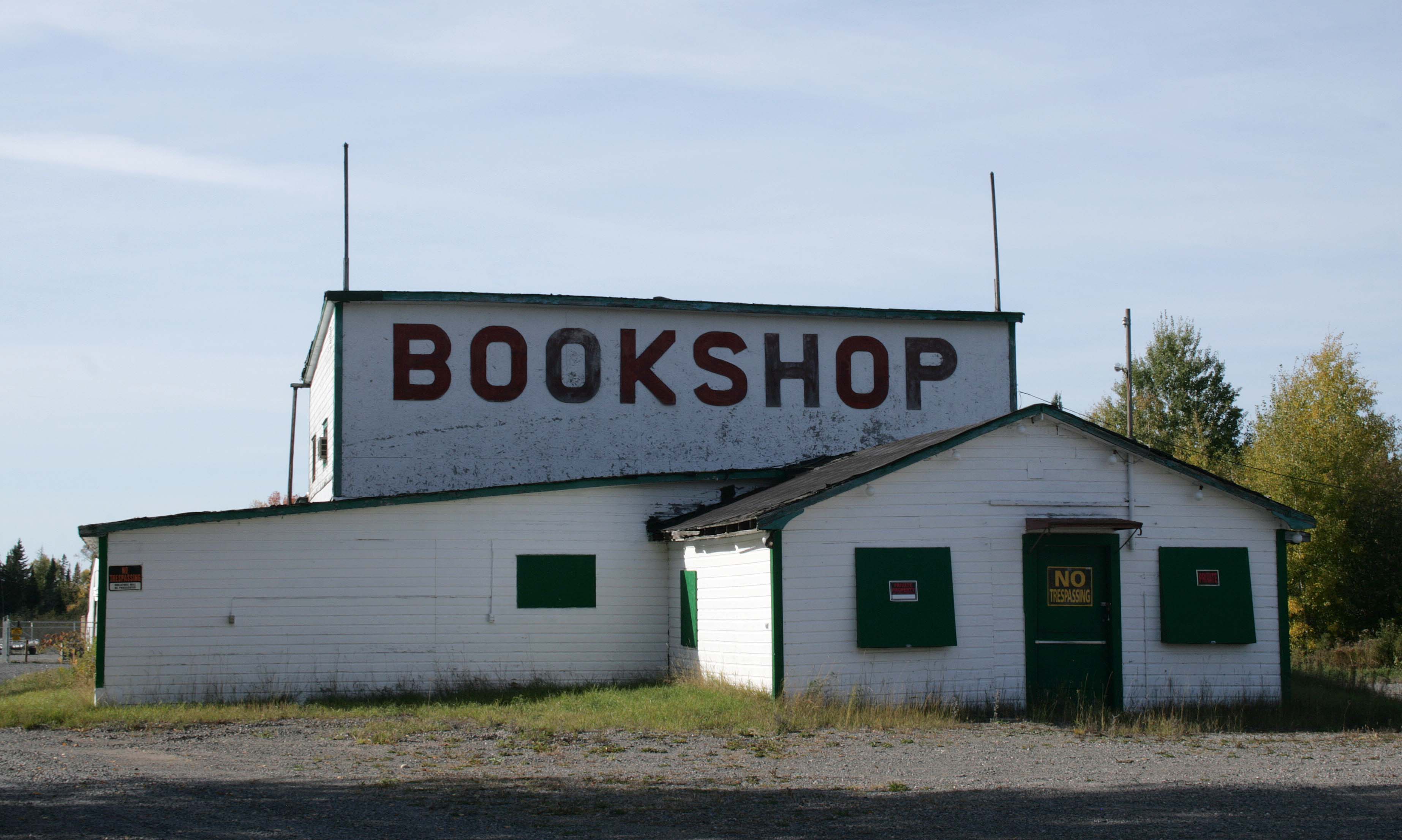 The abandoned Highway Bookshop