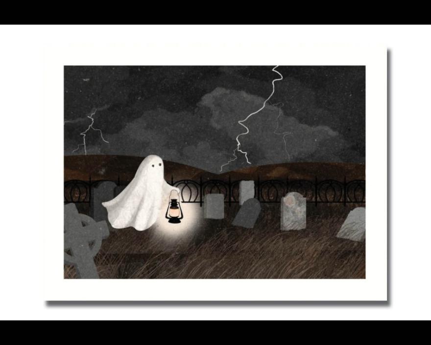 The Graveyard art print by Katherine Blower