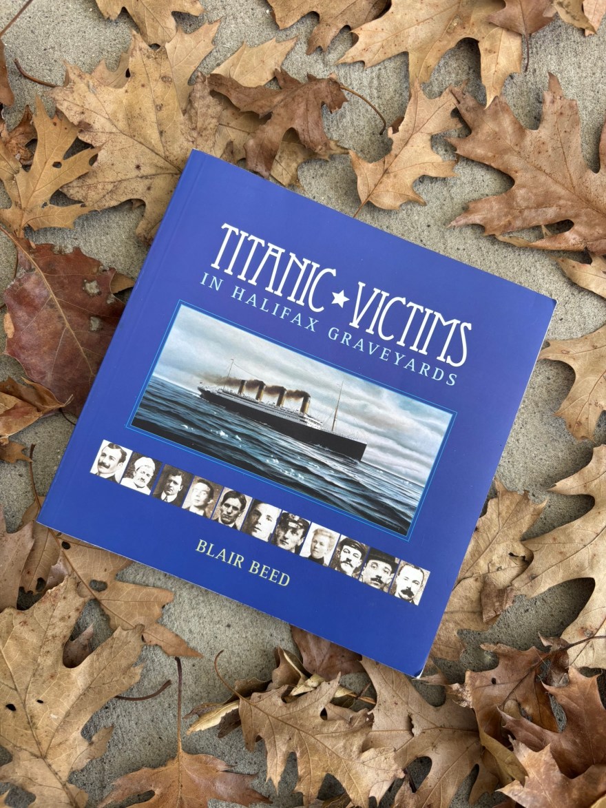 Titanic Victims in Halifax Graveyards book cover