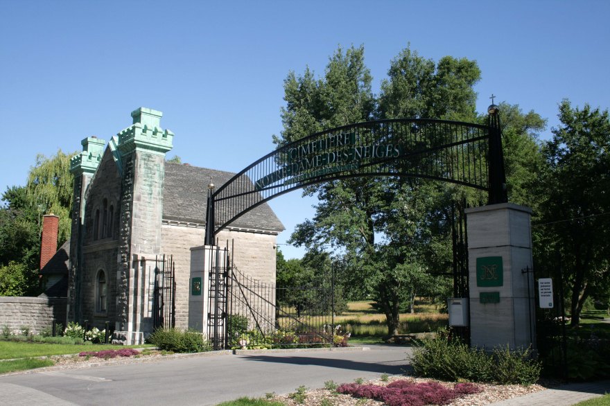 Cemetery gates