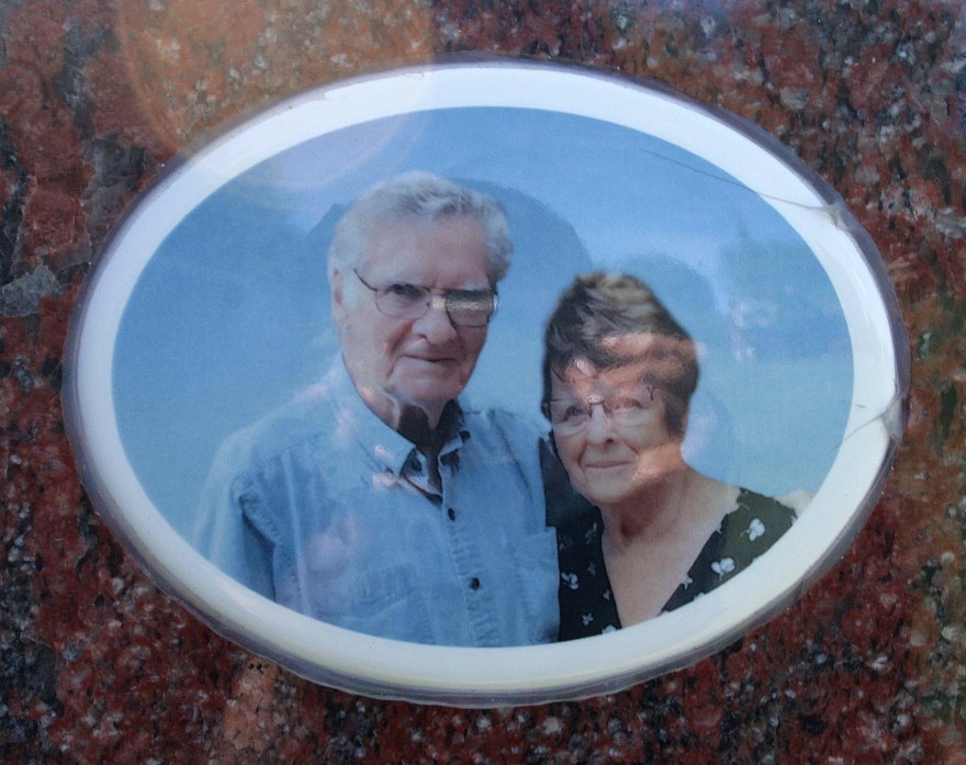 Ceramic portrait of Paul Des Roches and his wife Julienne